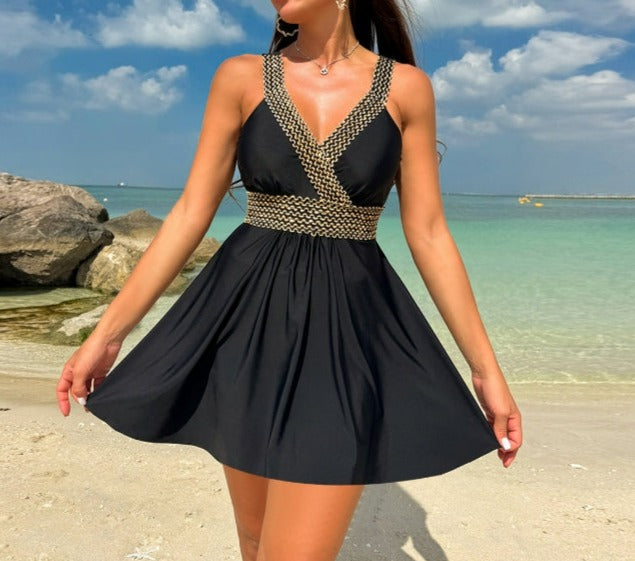 Skirt Tankini Swimsuit