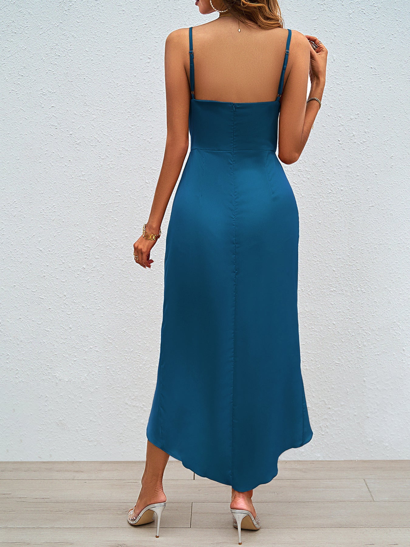 Summer Solid Color Camisole Dress