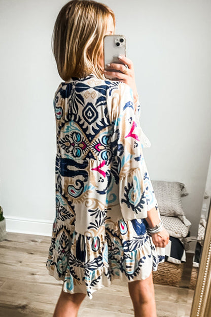 Casual Loose Floral Dress