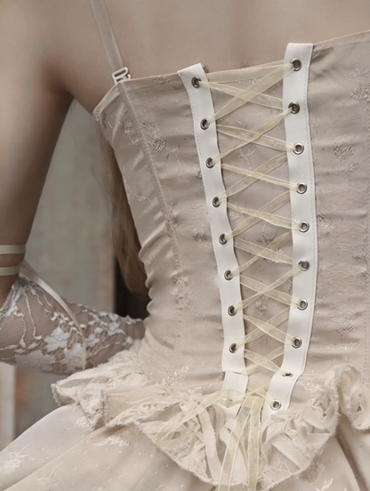 Gorgeous Exquisite Rococo Fishbone Corset