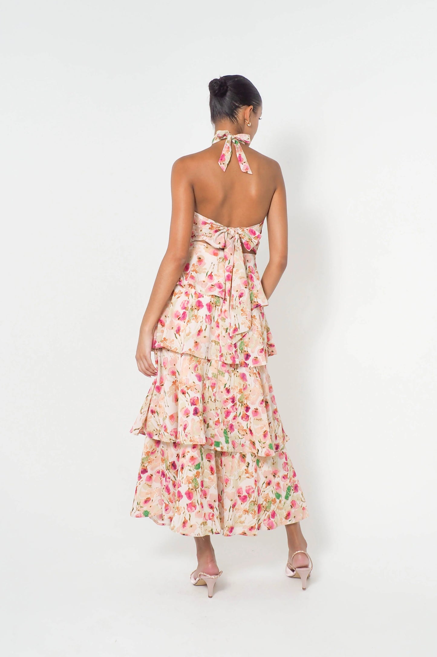 🌸Up to 50% off🔥 Harlow Floral Midi Dress