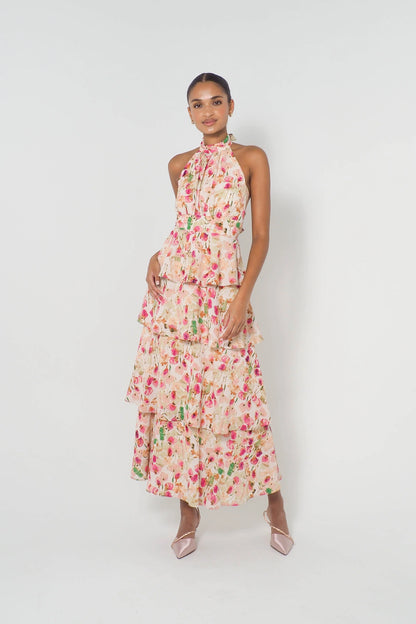 🌸Up to 50% off🔥 Harlow Floral Midi Dress