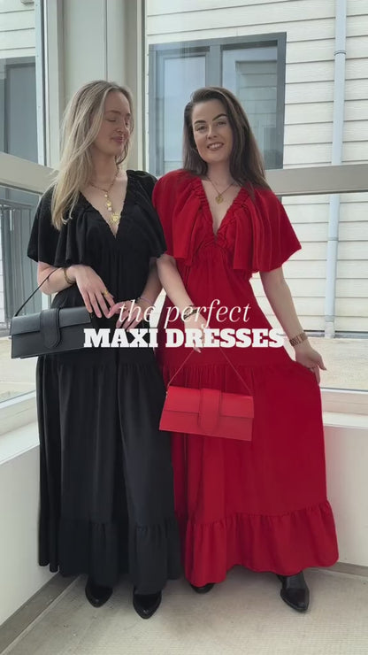 Maxi dress | Rood